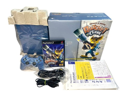 Ps2 console toys blue ratchet - console,