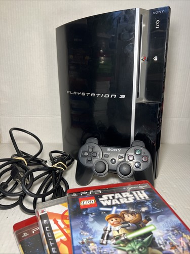 Sony playstation ps3 fat - sony, 3