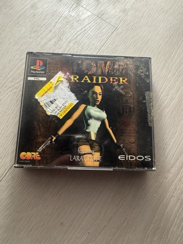 Tomb raider ps1 pal - tomb, black